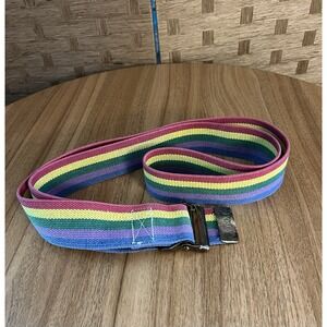 Posey Fiesta Rainbow‎ Gait Belt Unisex Fashion and/or Therapy Aid ~64"